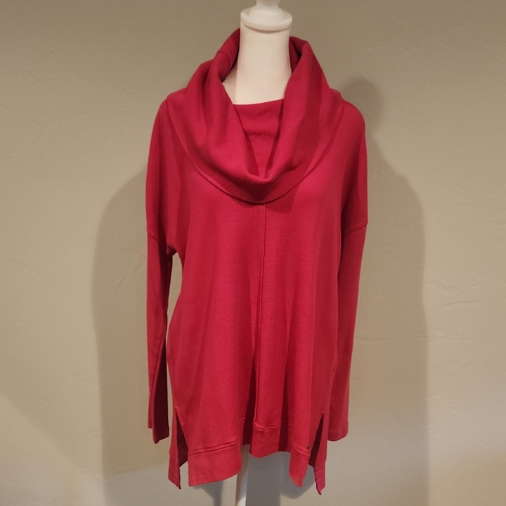 Calvin Klein Cowl Neck Top- Large